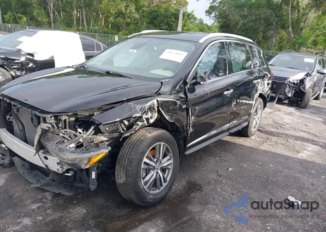 2020 Infiniti Qx60 Luxe z USA, uszkodzony, nr VIN 5N1DL0MN2LC521721